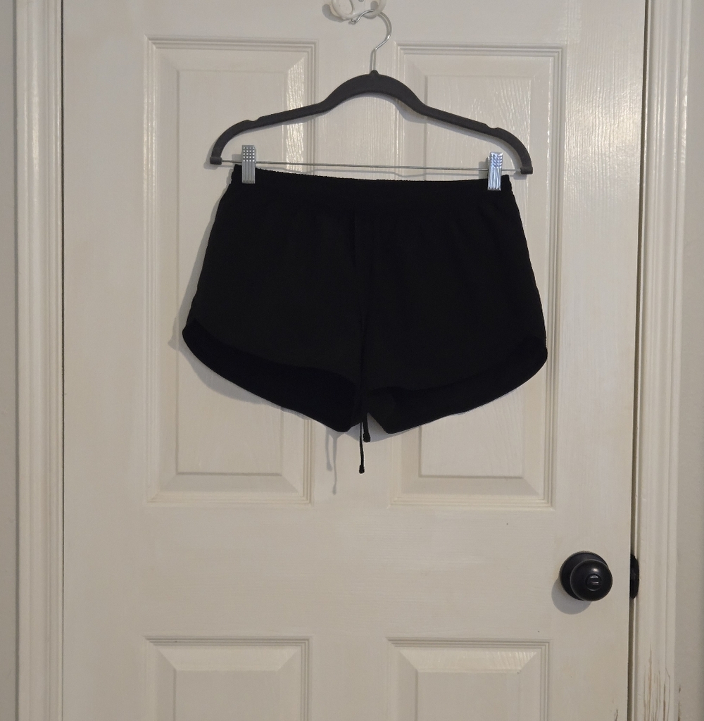 Old Navy Black Women's Athletic Drawstring Shorts